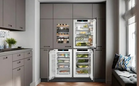 Установка холодильника Liebherr Side-by-Side