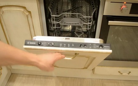 Установка посудомоечной машины