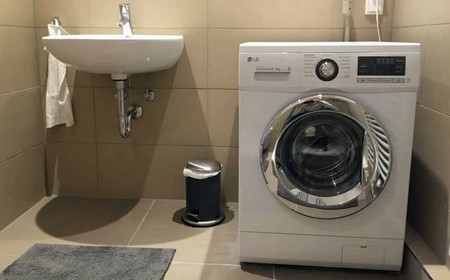 Установка стиральной машины
